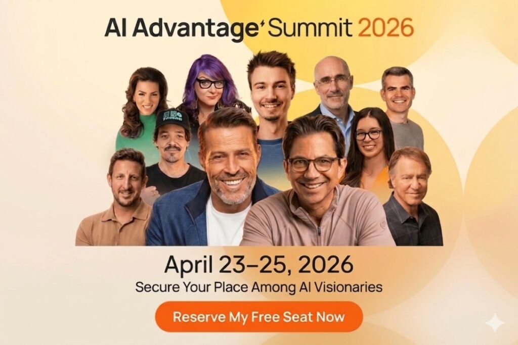 AI ADVANTAGE SUMMIT 2026 Tony Robbins Dean Graziosi 1